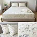 English Flowers Candy Pack Jumbo Size Fitted Bedsheet Set – Jumbo Size