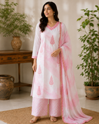 Roohi 3-Piece Stitched Suit 🌸