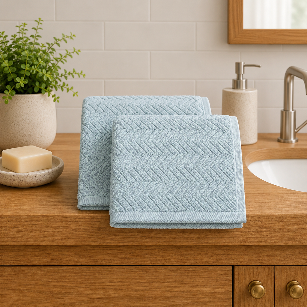 Premium Bamboo Towel Set – Set of 2 Product Code:- 55B55RKEH