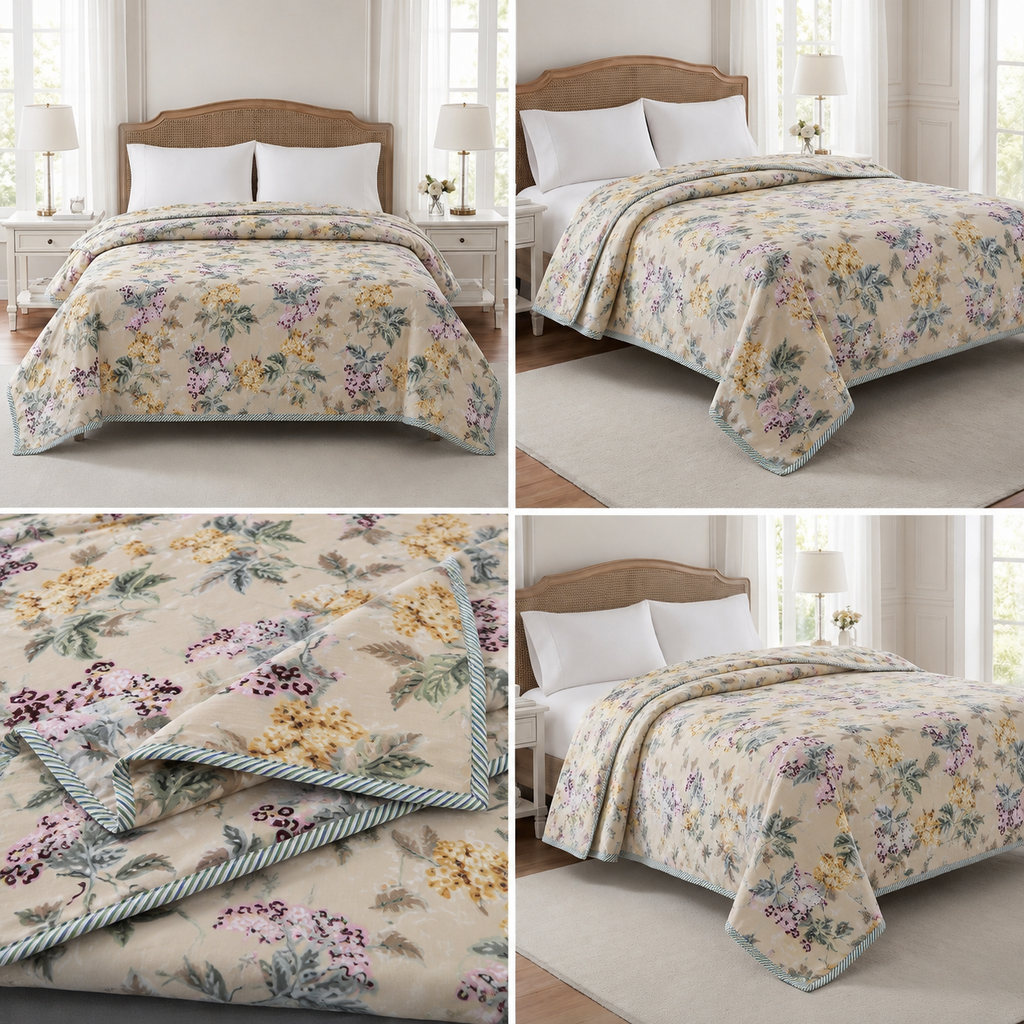 Mulmul Dohar – Pure Muslin Cotton Double Bed(300+ Thread Count) Product Code :- 55B129RKEH