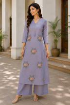 Falak 3-Piece Stitched Suit 🌺