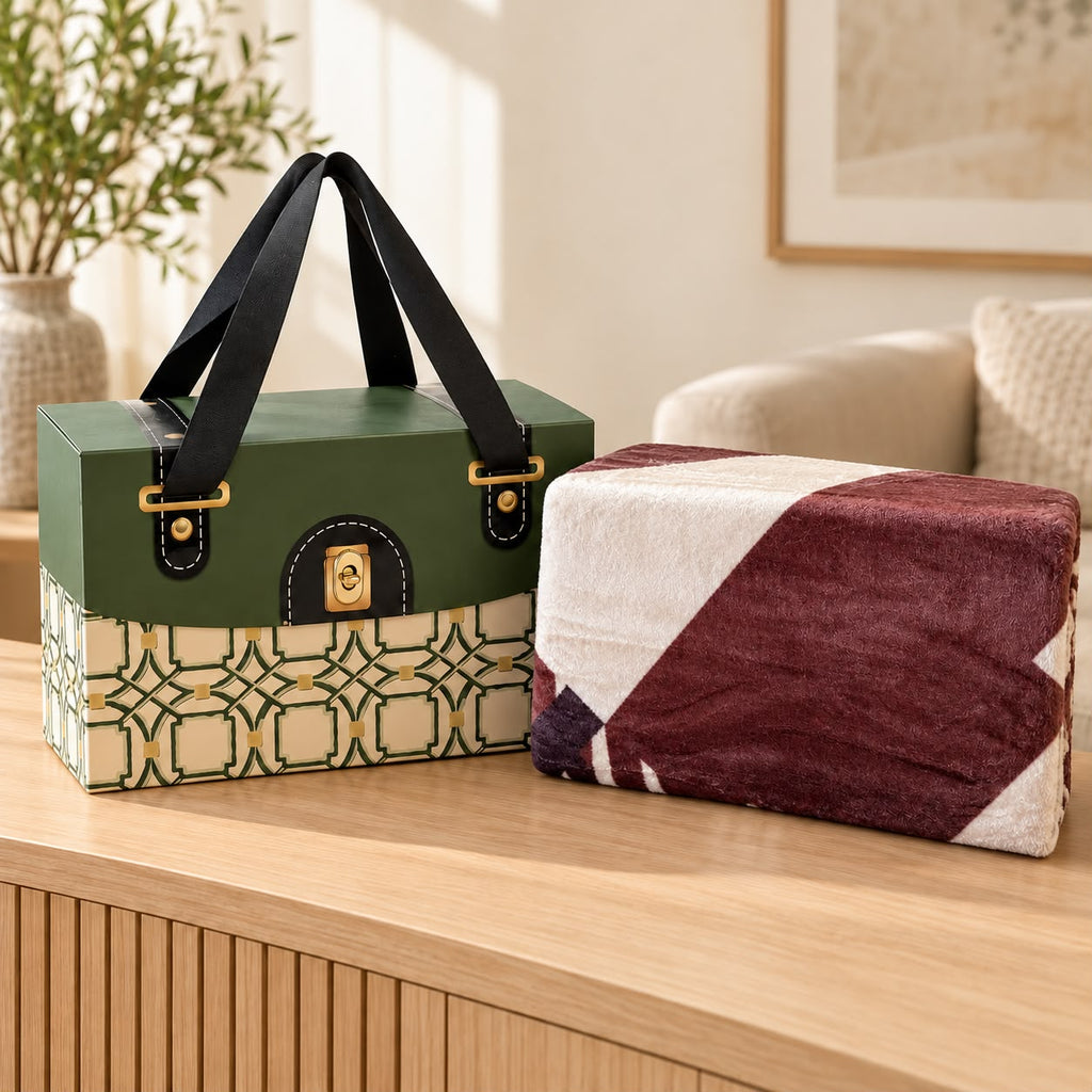 Velvet Touch Bedsheet Gift Box – Premium 3 Pcs Set