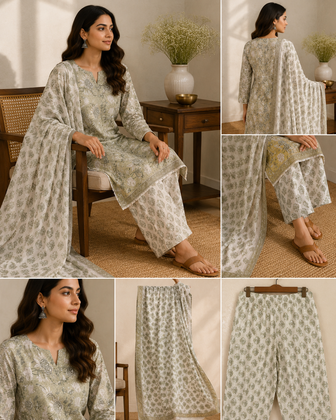 Fiza 3-Piece Unstitched Suit ✨