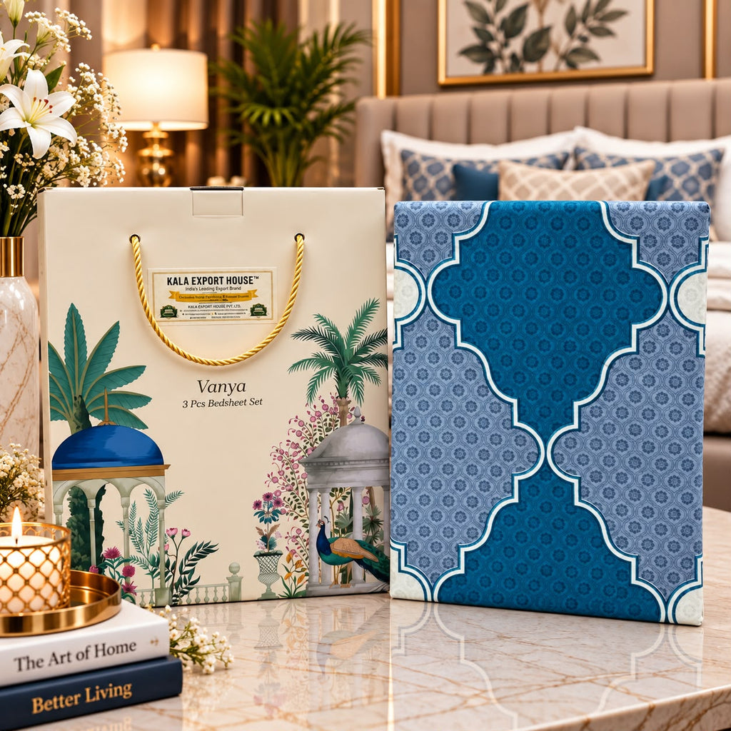 Aurelia Luxe Bedsheet Gift Set – 3 Pcs