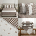 Victorian Non - Quilted Bedcover Size– 108 × 108 Inches ✨ Product Code :- 55B199RKEH