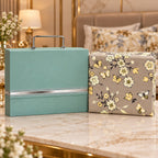 Premium Luxury Floral Bedsheet Gift Box – 3