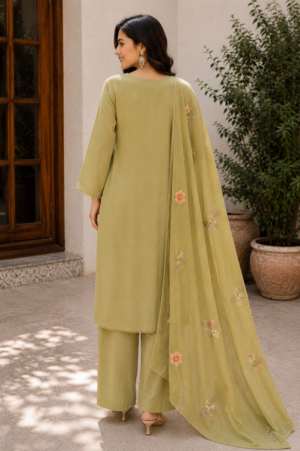 Eira 3-Piece Stitched Suit 💐