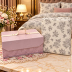 Luxury Floral 4-Piece Duvet Cover Gift Set – Premium King Size Bedding Collection
