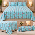 Botanical Candy Pack Flat Bedsheet Set – King Size Product Code :- 55B65RKEH