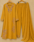 Kanak 3-Piece Stitched Suit 🌻