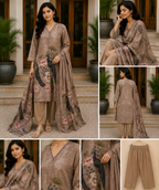 Mahira 3-Piece Stitched Suit 👗