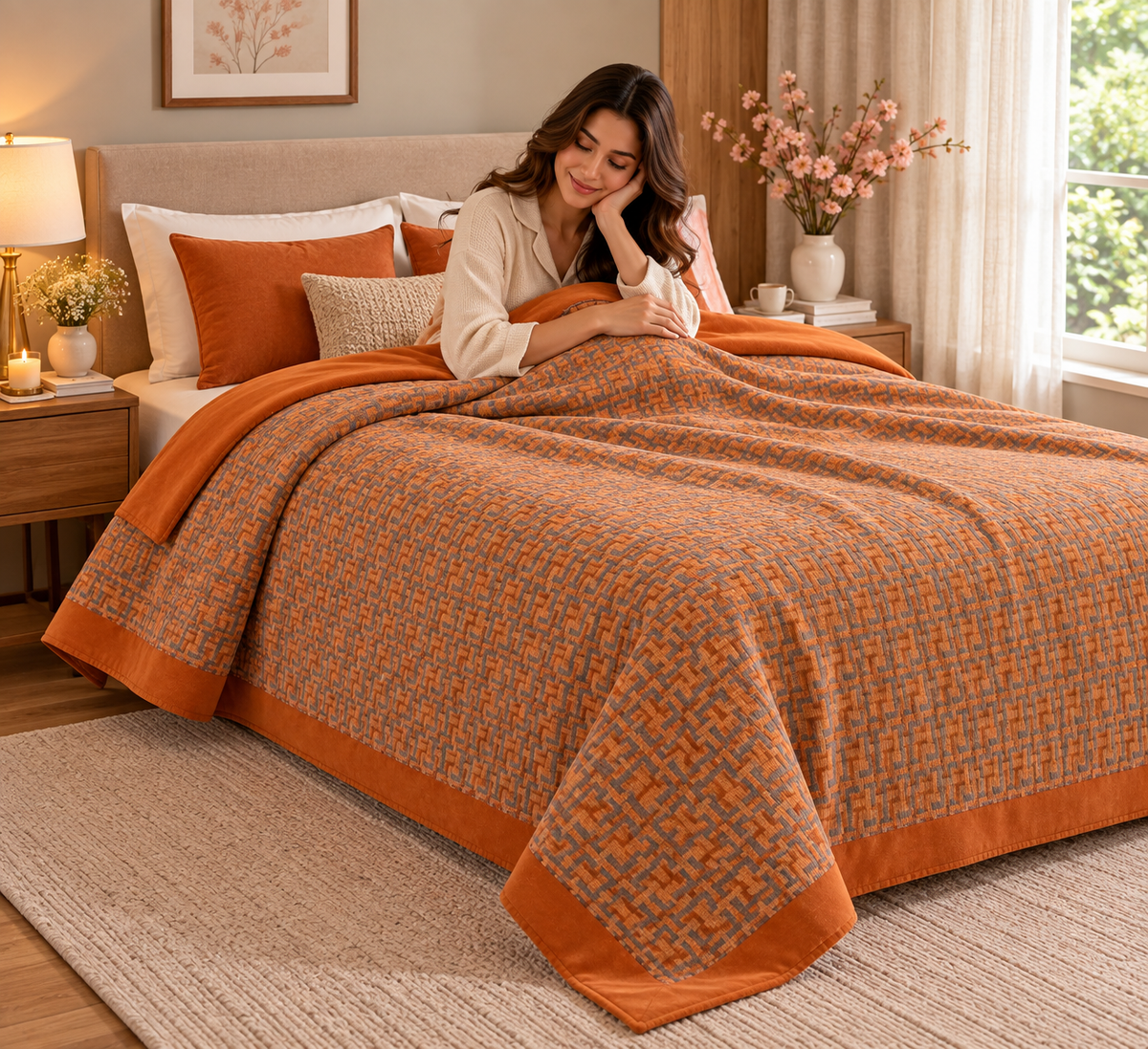 Japanese Mizuki Premium AC Blanket Product Code :- 55B2850RKEH