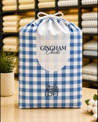 English Gingham Checks Bedsheet | King Size