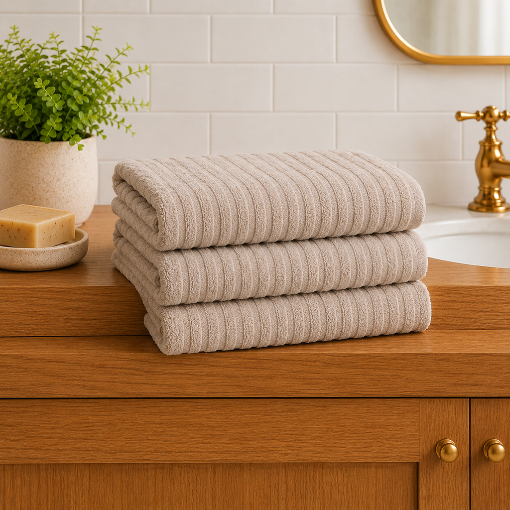 Premium Microfiber Bath Towel – King Size (75 × 150 cm)