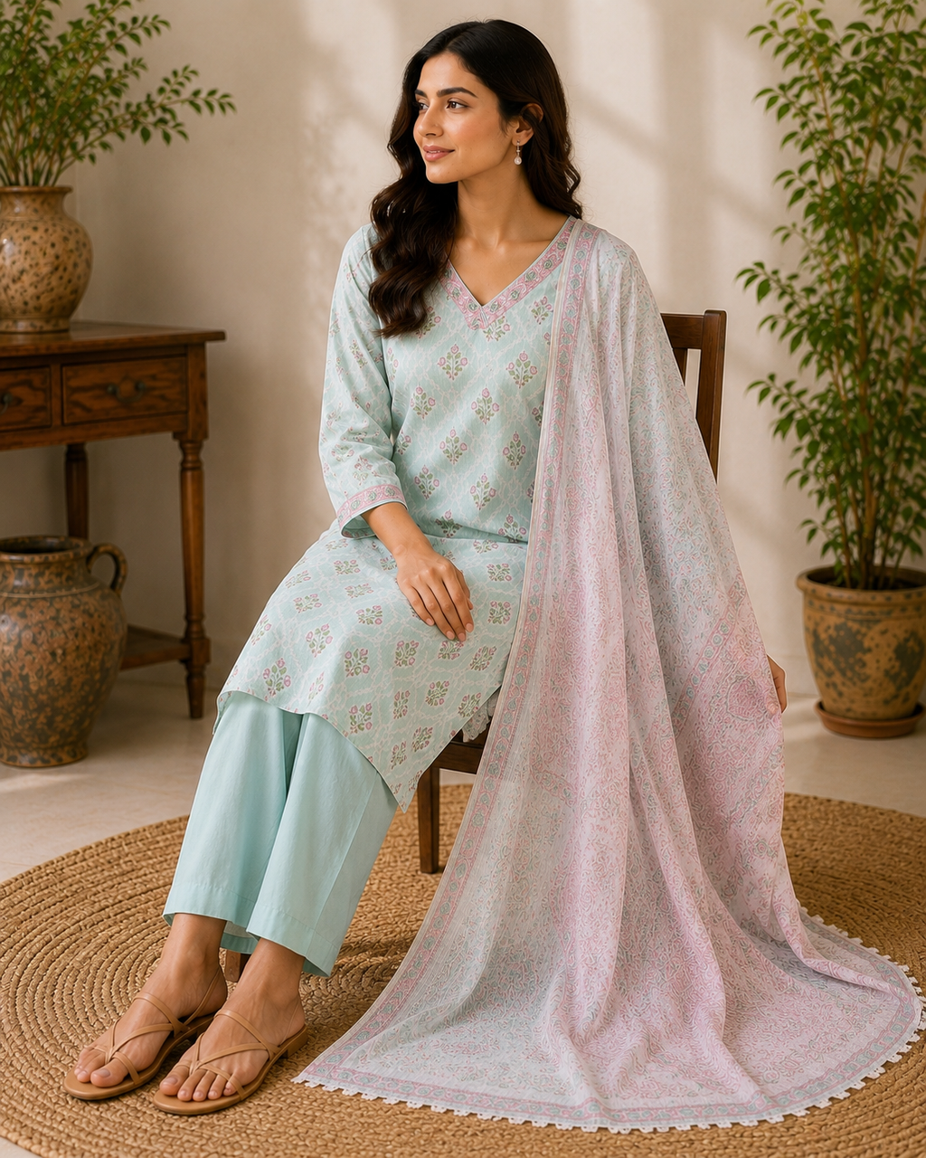Meher 3-Piece Stitched Suit 💫