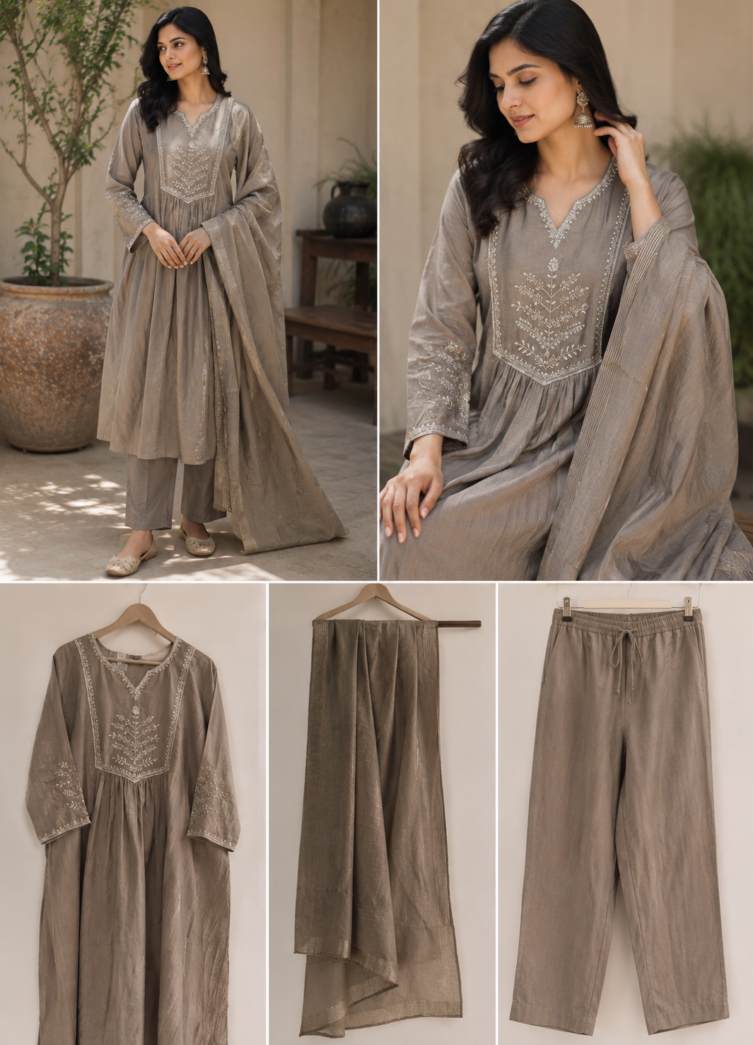 Aafreen 3-Piece Stitched Suit 💐