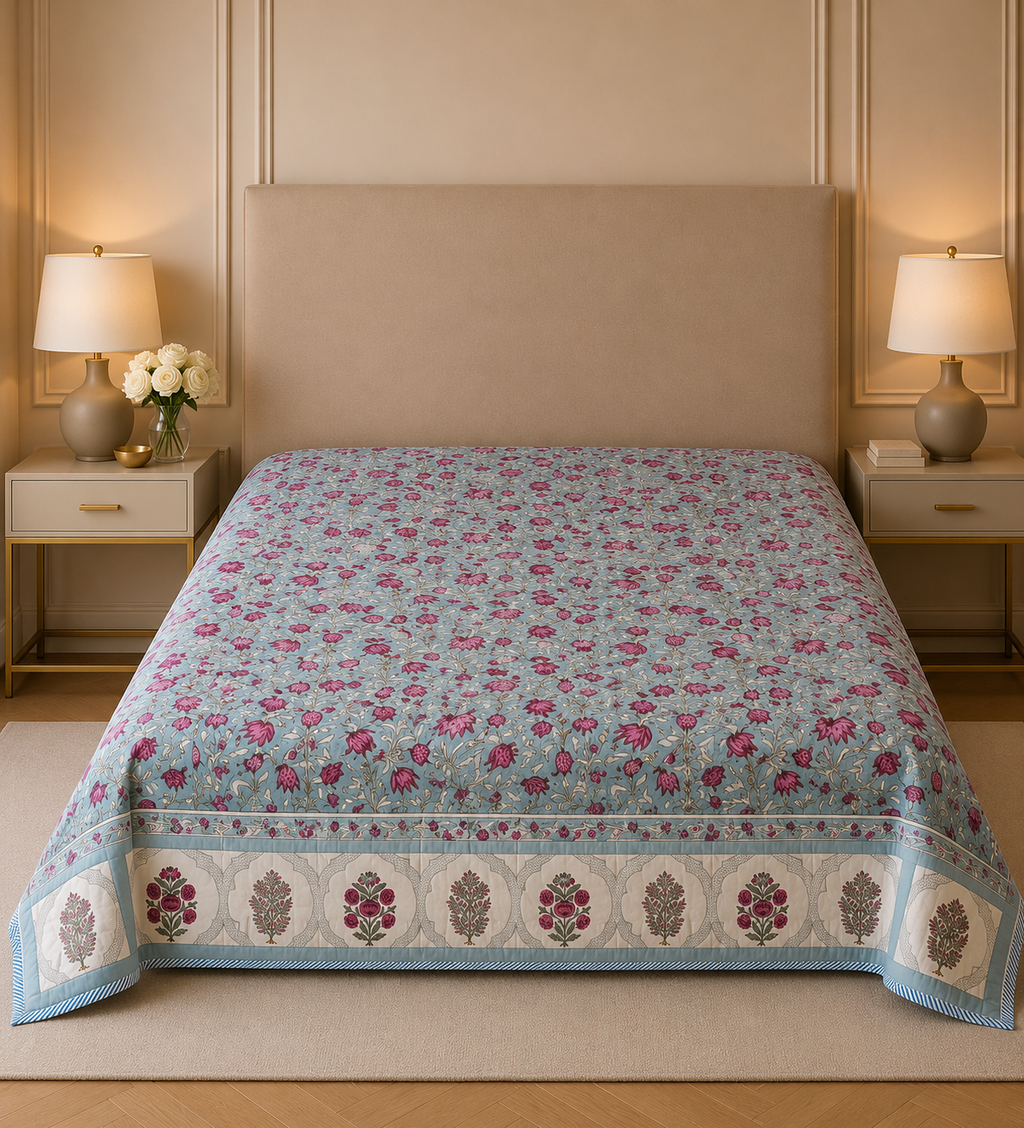 Pure Muslin Single Bed Dohar – Pack of 2 Product Code:- 55B195RKEH