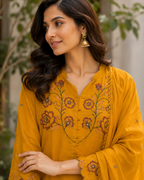 🌹 Kesar 3-Piece Stitched Suit 🌻