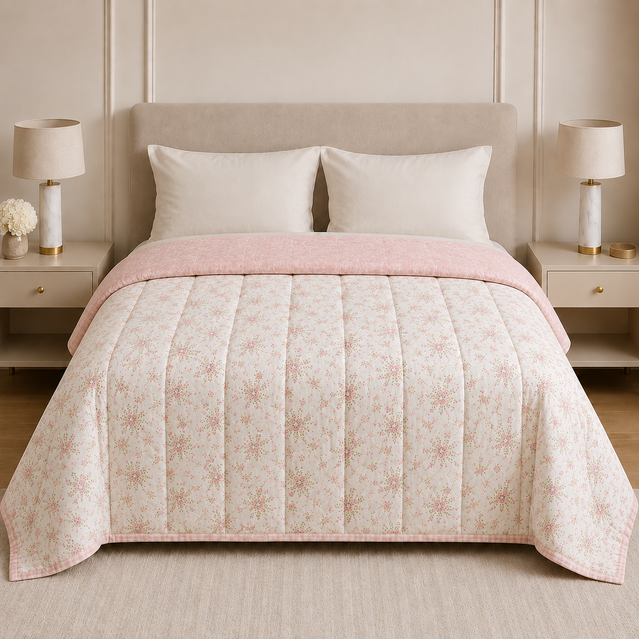 Reversible Comforter King Size for Double Bed – Luxury, Style & All-Season Comfort Product Code :- 55B155RKEH