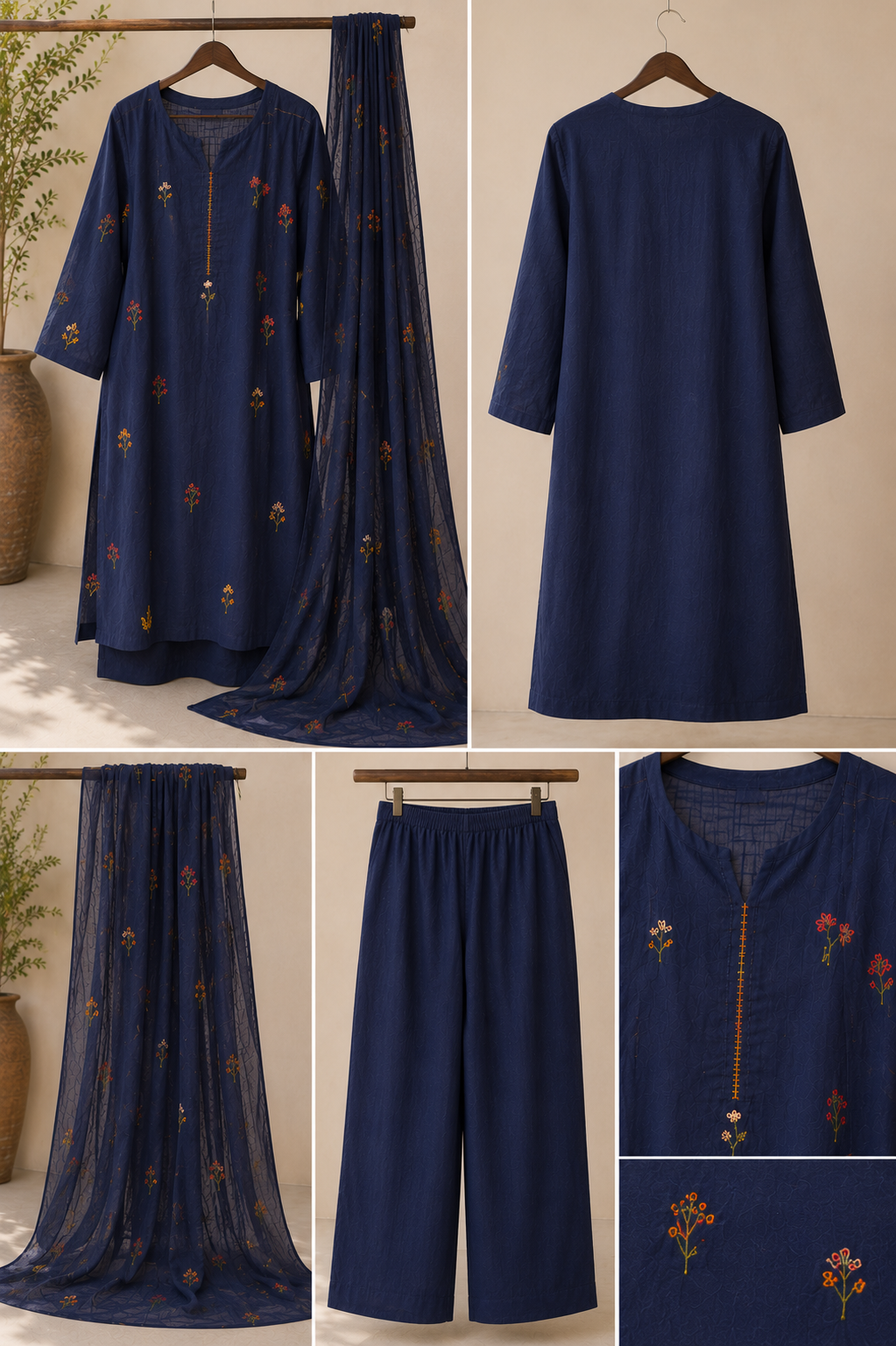 Nayab 3-Piece Stitched Suit 🪻