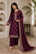 Morni 3-Piece Unstitched Suit ✨