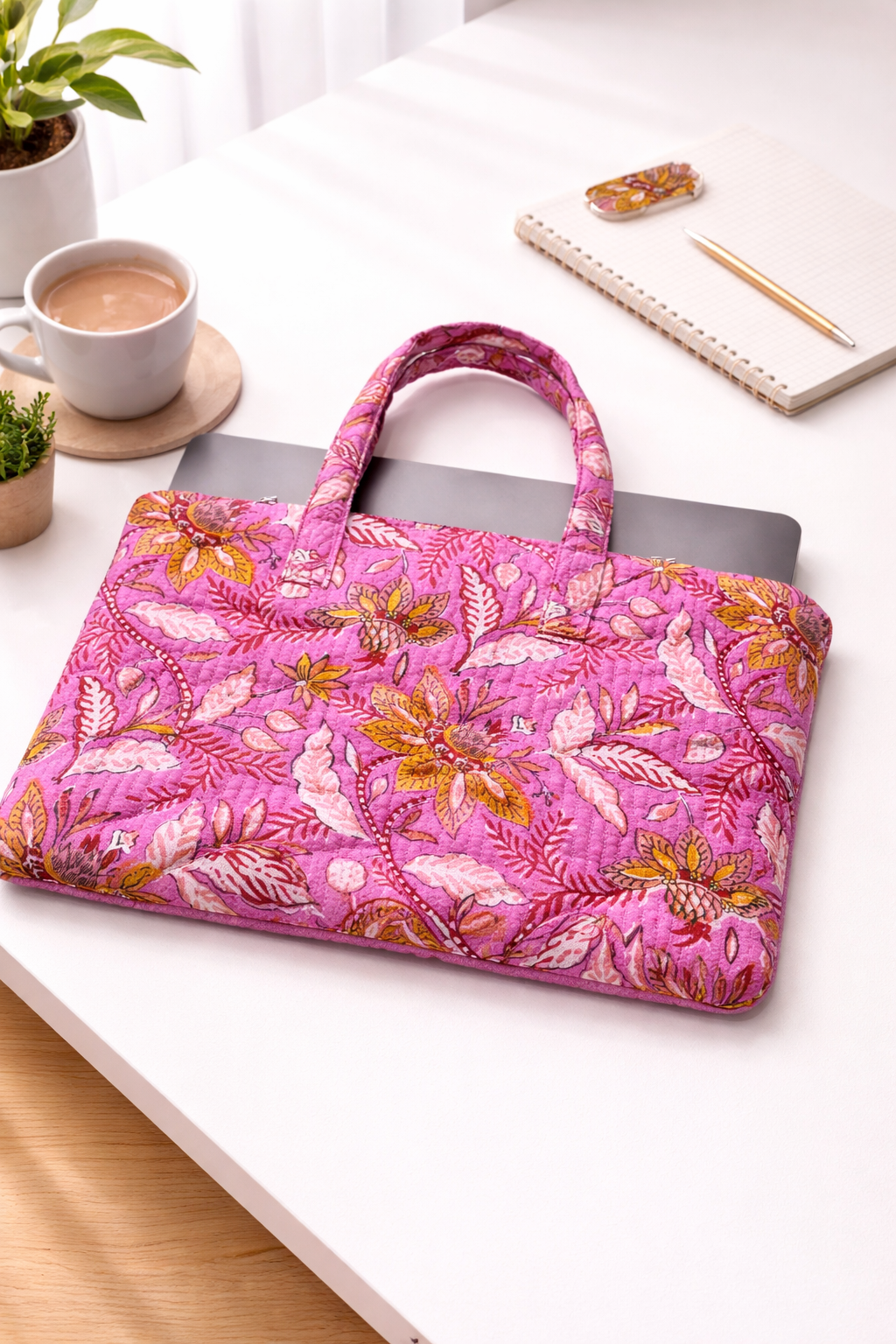 Premium Pure Cotton Laptop Bag (17 x 14 inches)