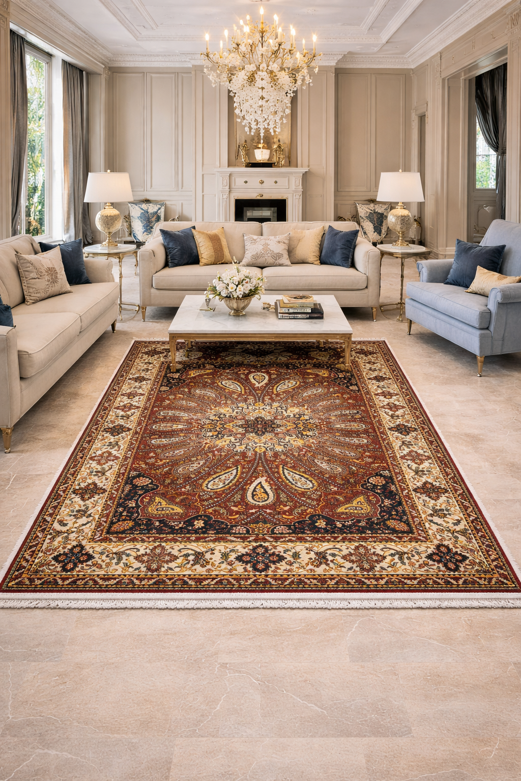 Original Persian Craft Carpet – 5x7 ft
