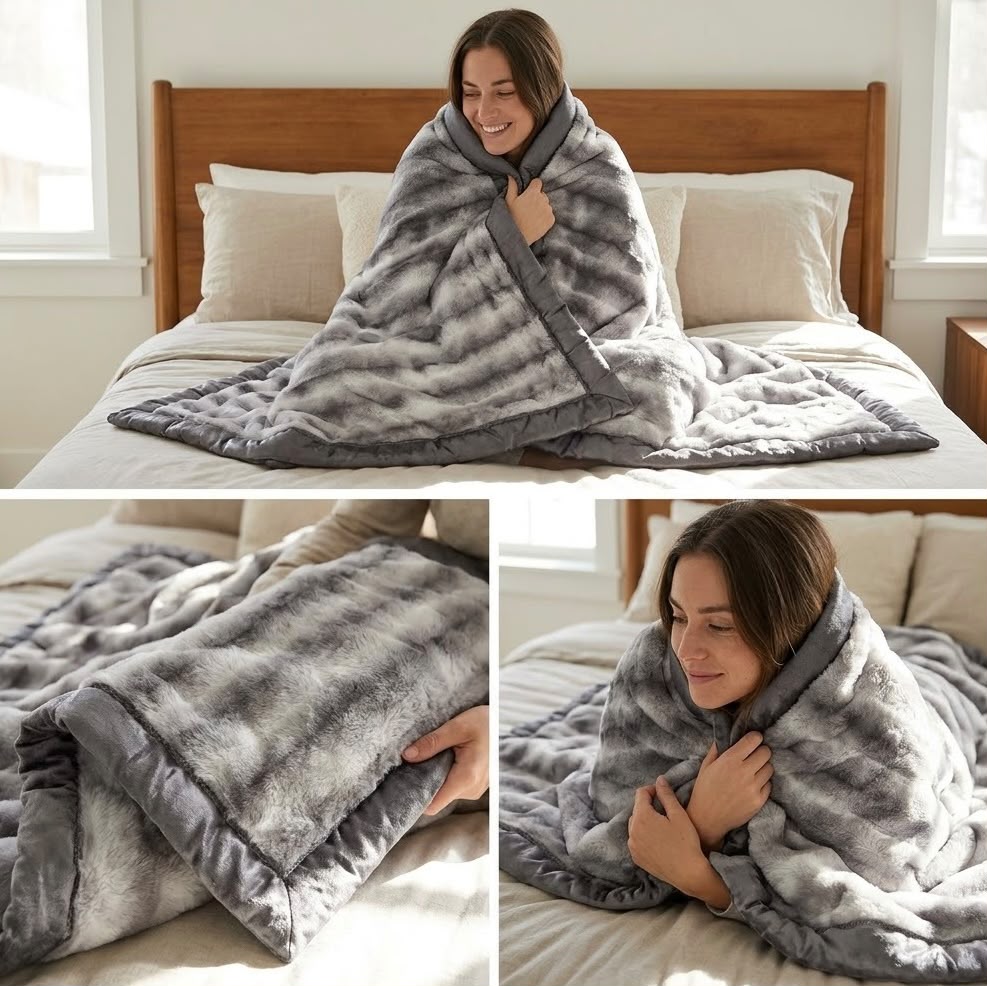 Single Ply Fleece Winter Blanket – Ultra Soft & Cozy | Single Bed