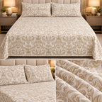 Cozy Luxe Winter Bedsheet Set – King Size 3 Pcs Product Code :- 55B2150RKEH