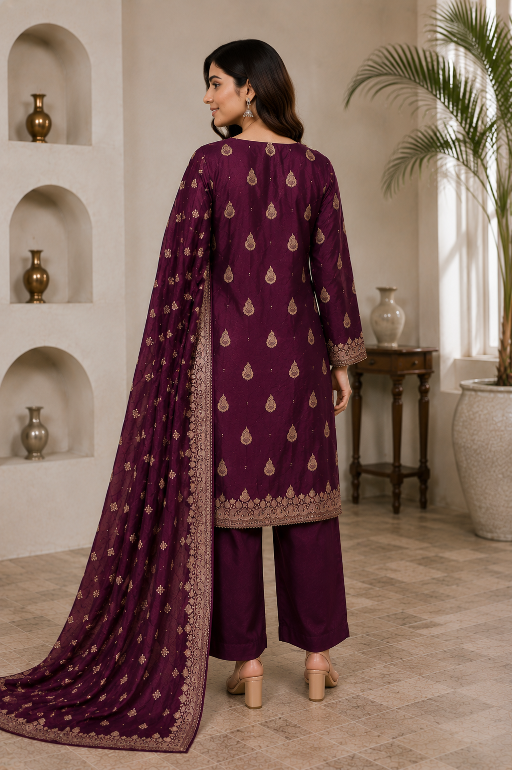 Morni 3-Piece Unstitched Suit ✨