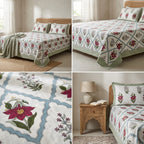 Cotton Double Bedsheet Set – 108 x 108 Inches