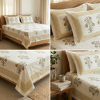 Cotton Double Bedsheet Set – 108 x 108 Inches