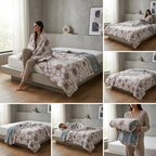 🦋 Japanese Blanket | King Size | Ultra Soft & Cozy Product Code :- 55B199RKEH