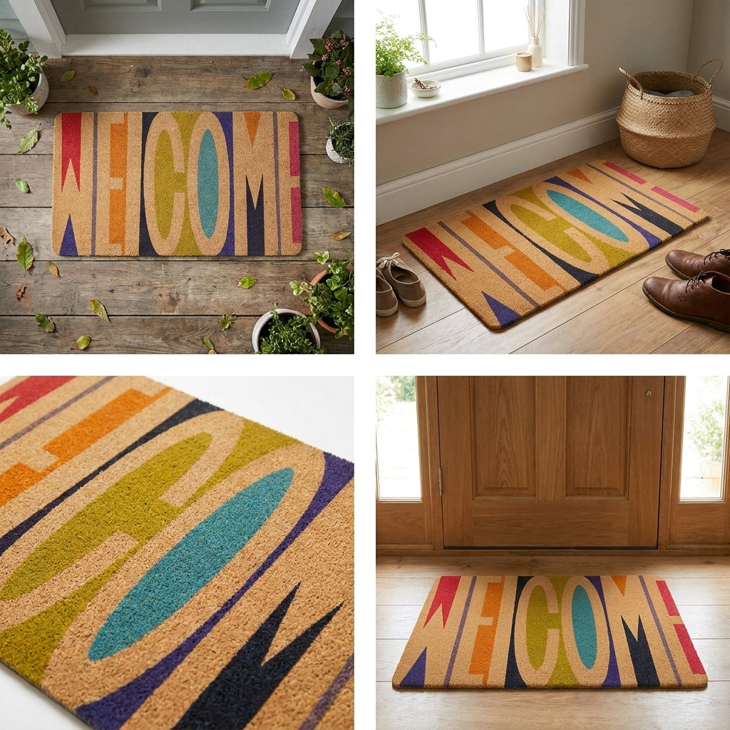 Printed Door Mat / Foot Mat (75 × 45 cm)