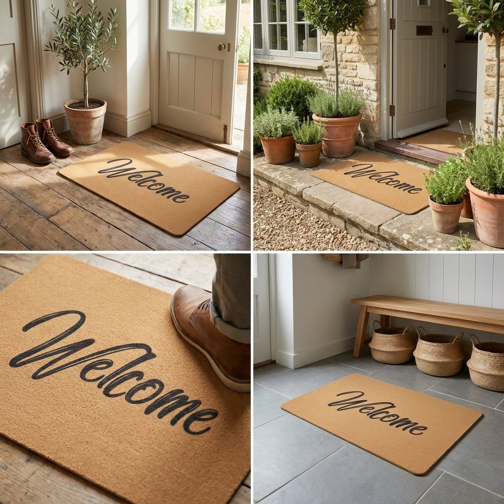 Printed Door Mat / Foot Mat (75 × 45 cm)