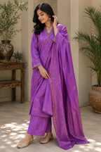 Lavanya 3-Piece Stitched Suit 💜