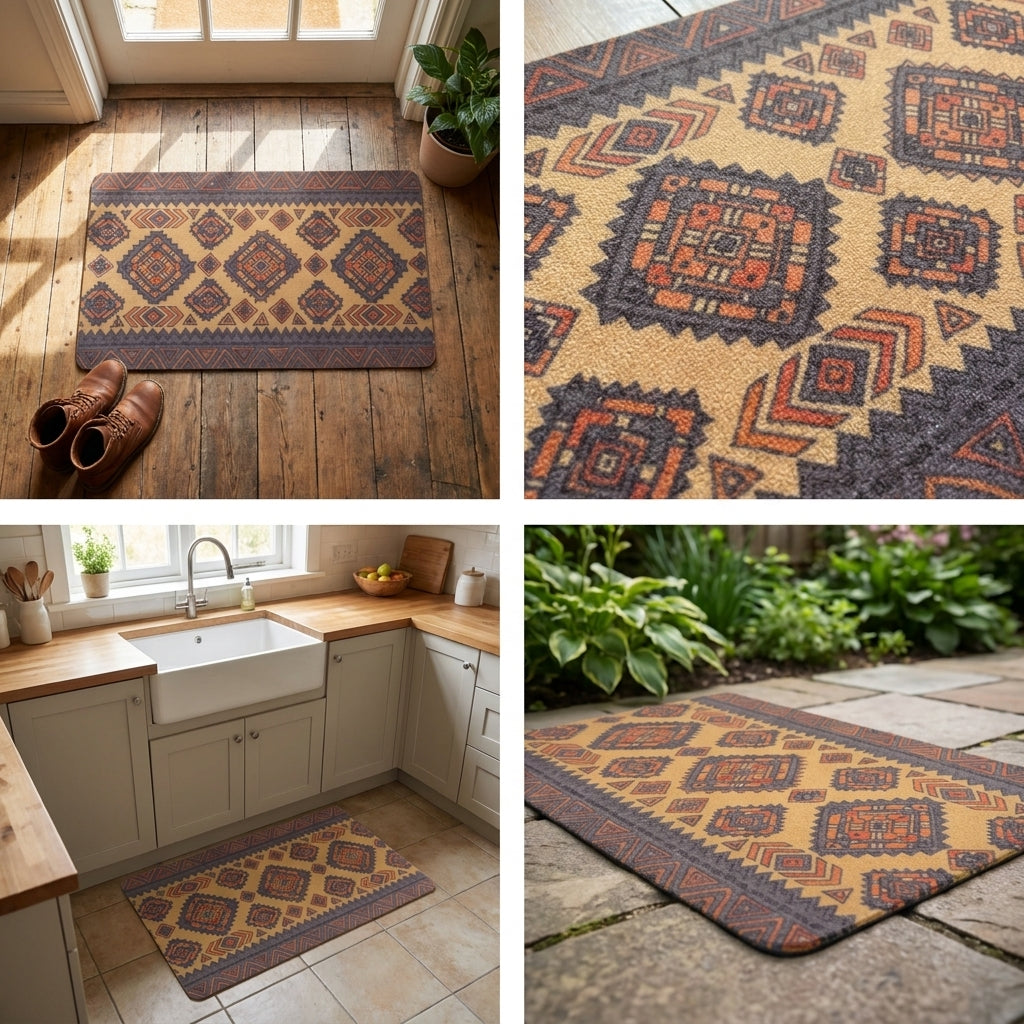 Printed Door Mat / Foot Mat (75 × 45 cm)