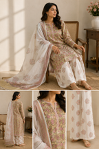 Zehra 3-Piece Unstitched Suit 🌸