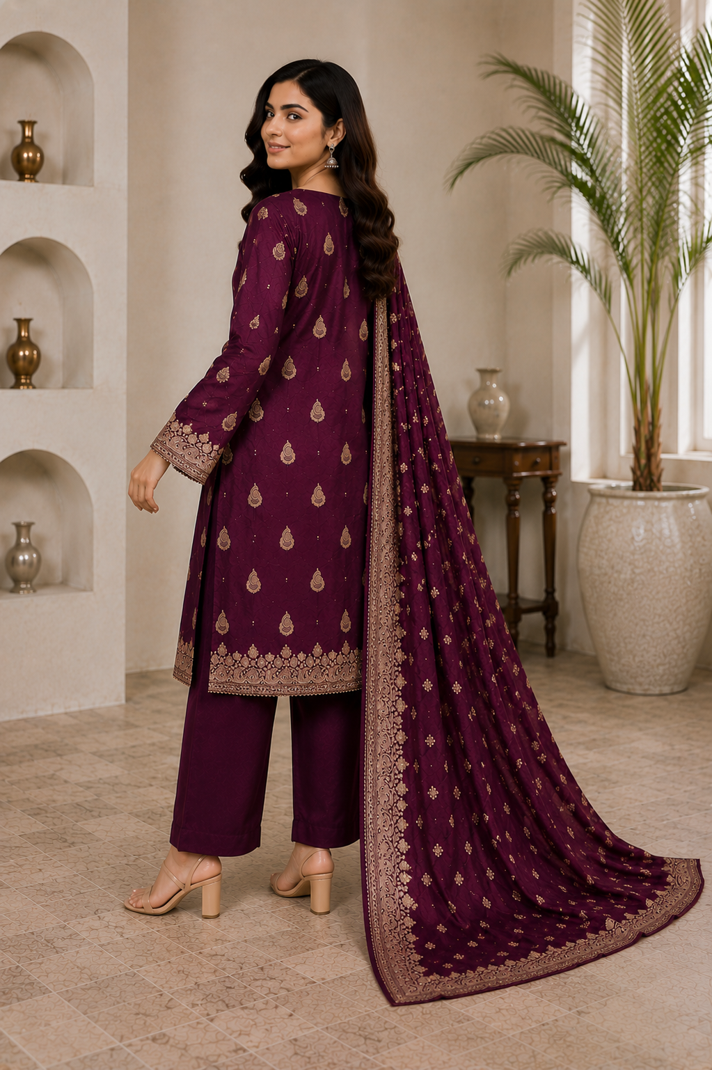 Morni 3-Piece Unstitched Suit ✨