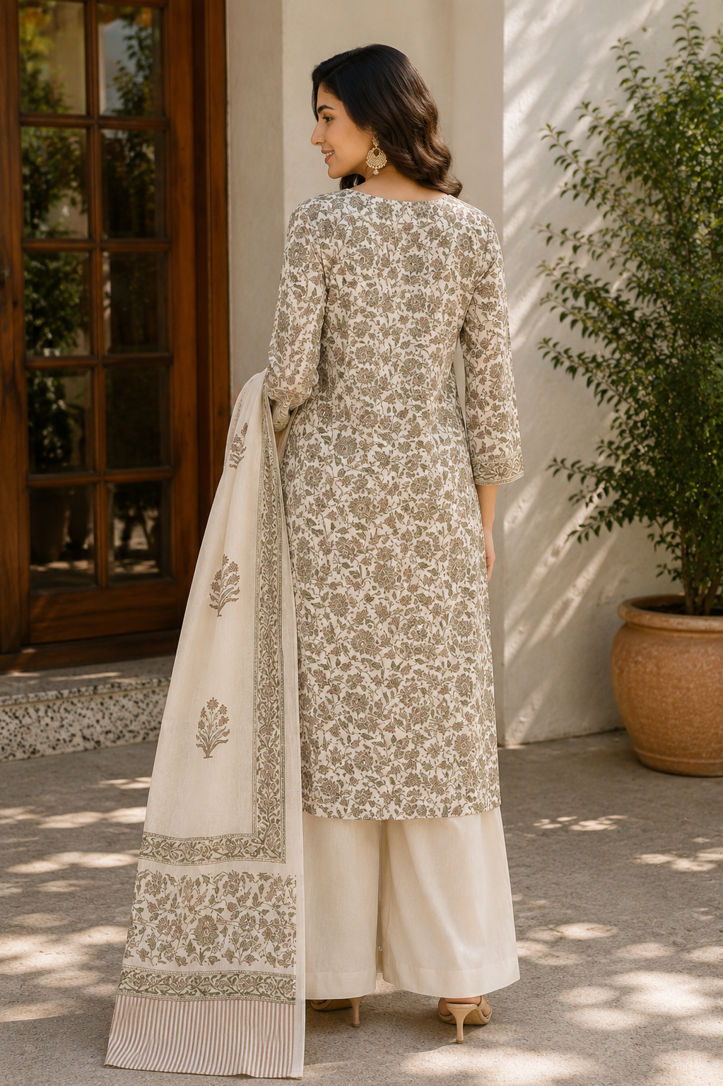 Chandani 3-Piece Stitched Suit 🌙