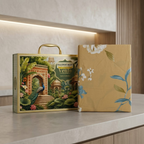 Festival Sparks 3 Pcs Bedsheet Gift Set with 2 Matching Pillow Covers With Box Packing