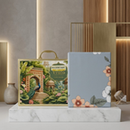Festival Sparks 3 Pcs Bedsheet Gift Set with 2 Matching Pillow Covers With Box Packing