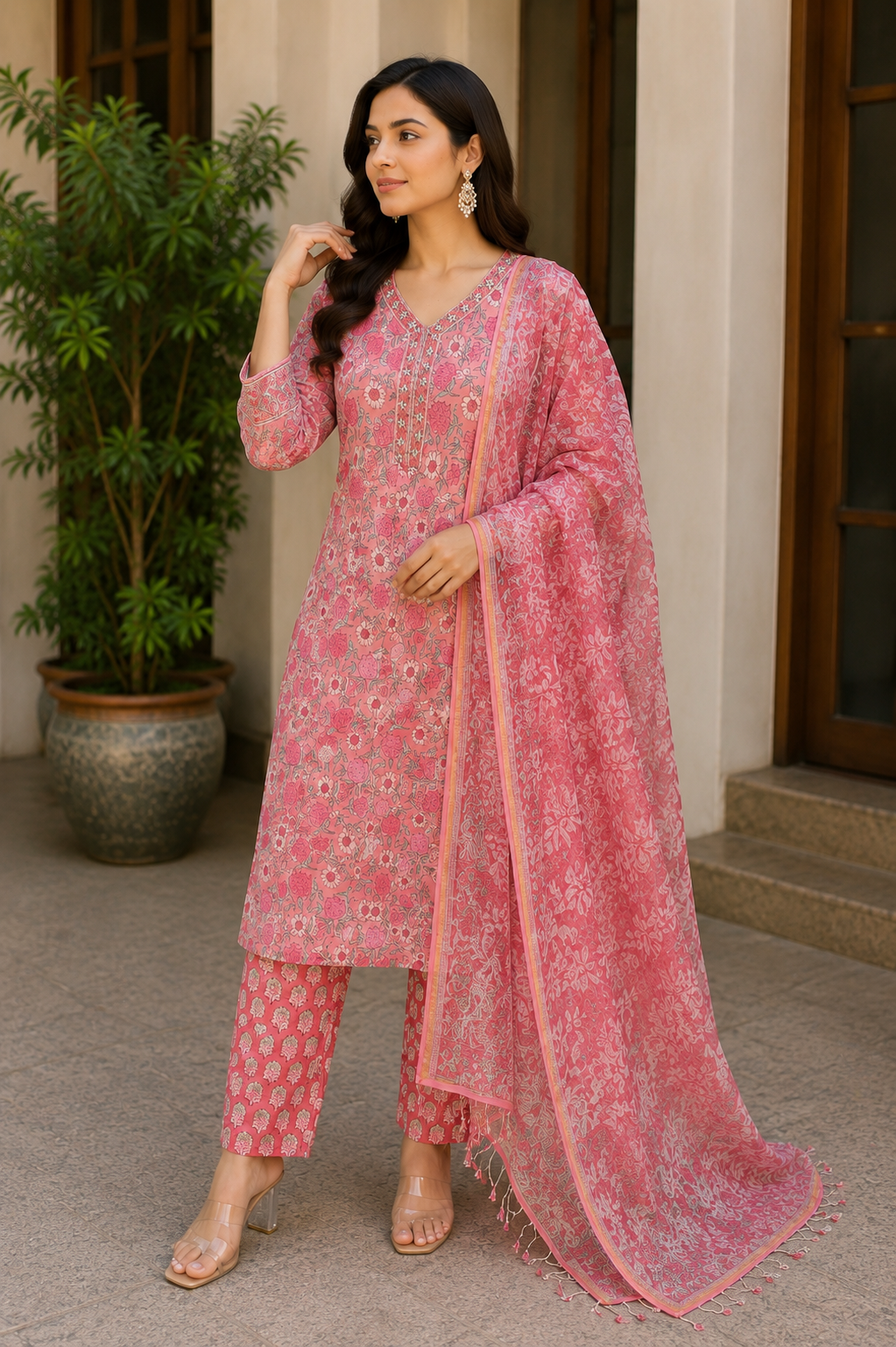 Zoya 3-Piece Stitched Suit 🌷