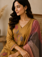 Aambar 3-Piece Stitched Suit 👗