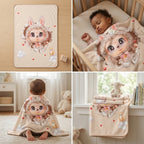 New Born Baby Japnese Blanket – 56 x 39 Inches