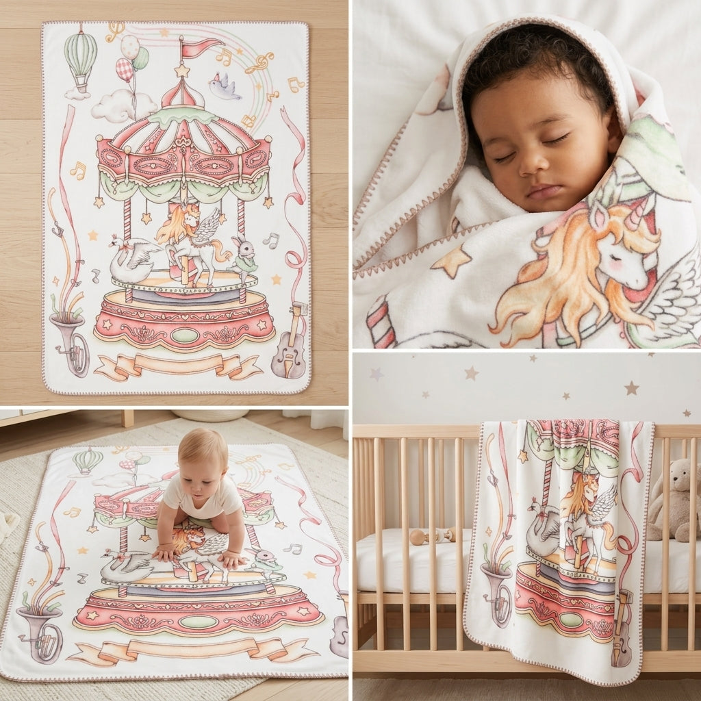 New Born Baby Japnese Blanket – 56 x 39 Inches