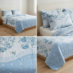 Quilted Bedcover 3 Piece Set