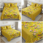 Ajrakh Pure Cotton King Size Bedsheet Set (108 x 108 Inches) Product Code :- 55B129RKEH