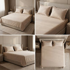 Jumbo Plain Bedsheet Set – Soft & Elegant Everyday Comfort 120 x 108