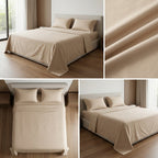 Jumbo Plain Bedsheet Set – Soft & Elegant Everyday Comfort 120 x 108